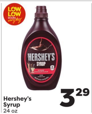 Weis Markets Hershey's syrup offer