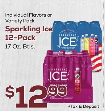 DeCicco & Sons Sparkling ice 12-pack offer