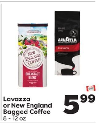 Weis Markets Lavazza or new england bagged coffee offer