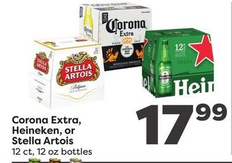 Weis Markets Corona extra, heineken, or stella artois offer