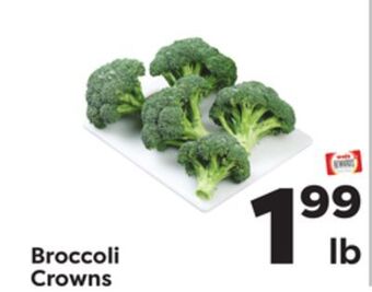 Weis Markets Broccoli crowns offer
