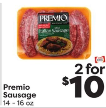Weis Markets Premio sausage offer