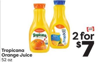Weis Markets Tropicana orange juice offer