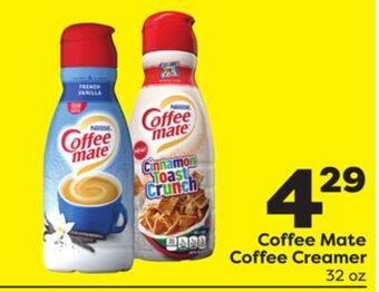 Weis Markets Nestle coffee mate coffee creamer offer