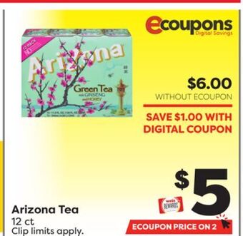 Weis Markets Arizona tea offer