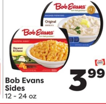 Weis Markets Bob evans sides offer