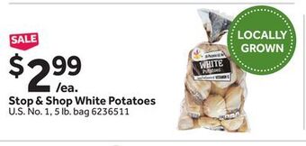 Stop&Shop Stop & shop white potatoes offer