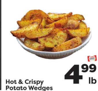 Weis Markets Hot & crispy potato wedges offer