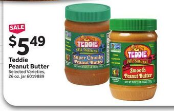 Stop&Shop Teddie peanut butter offer