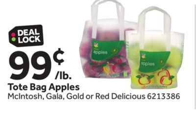 Stop&Shop Tote bag apples offer