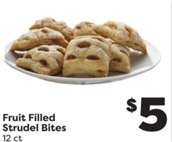 Weis Markets Fruit filled strudel bites offer