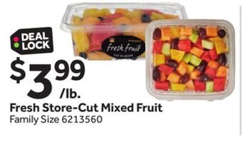 Stop&Shop Fresh store-cut mixed fruit offer