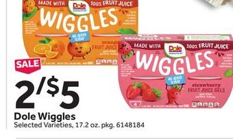 Stop&Shop Dole wiggles offer