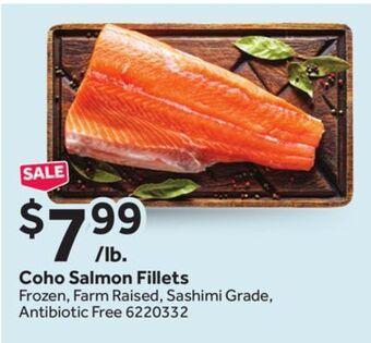 Stop&Shop Coho salmon fillets offer