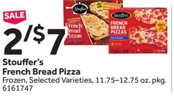 Stop&Shop Stouffer's french bread pizza offer