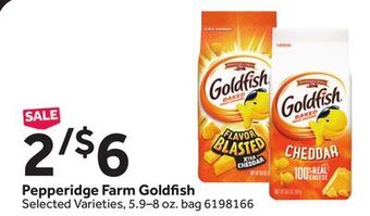 Stop&Shop Pepperidge farm goldfish offer