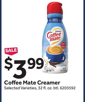 Stop&Shop Coffee mate creamer offer