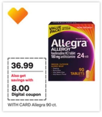 CVS Allegra 90 ct offer