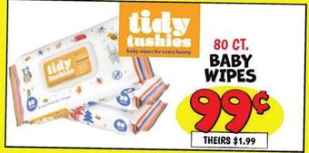 Ollie's Baby wipes offer