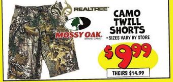 Ollie's Само twill shorts offer