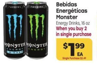 Cardenas Bebidas Energéticas Monster offer