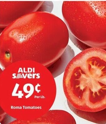 Aldi Roma Tomatoes offer