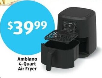 Aldi Ambiano 4-Quart Air Fryer offer
