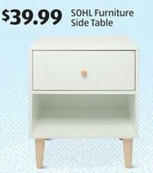 Aldi SOHL Furniture Side Table offer
