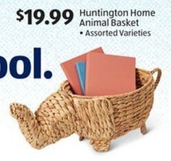 Aldi Huntington Home Animal Basket offer