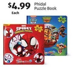 Aldi Phidal Puzzle Book offer