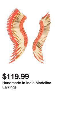 TJ Maxx Handmade in india madeline earrings offer