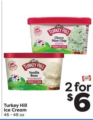 Weis Markets Turkey hill ice cream offer