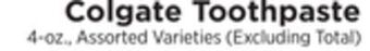 ShopRite Toothpaste offer
