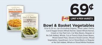 ShopRite Vegetables offer