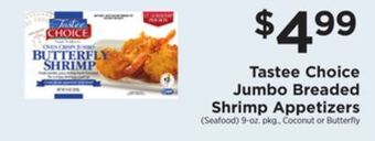 ShopRite Jumbo breaded shrimp appetizers offer