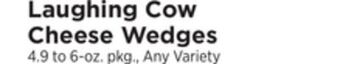 ShopRite Cheese wedges offer