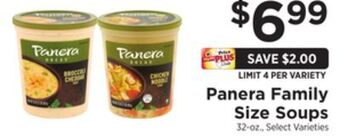 ShopRite Family size soups offer