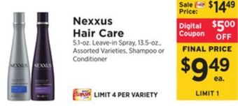 ShopRite Hair care offer