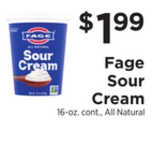ShopRite Sour cream offer