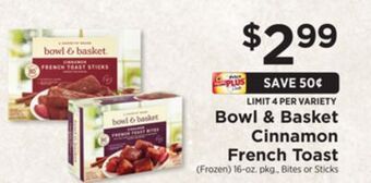 ShopRite Cinnamon french toast offer