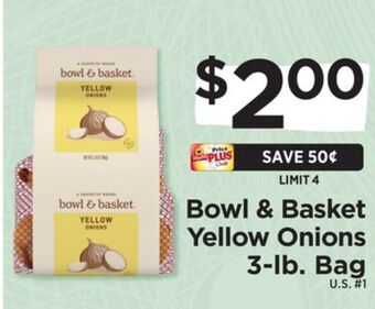 ShopRite Yellow onions 3-lb. bag offer
