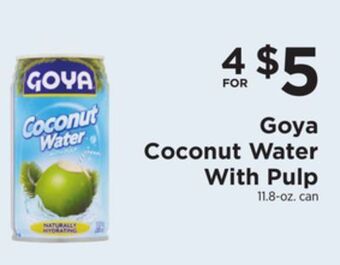 ShopRite Coconut water with pulp offer