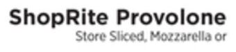 ShopRite Provolone offer