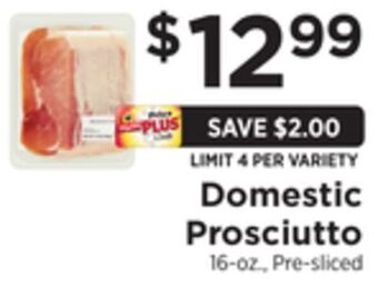 ShopRite Domestic prosciutto offer