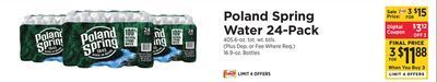 ShopRite Water 24-pack offer