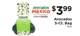 ShopRite Avocados 5-ct. bag offer
