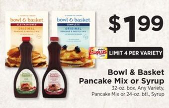 ShopRite Pancake mix or syrup offer