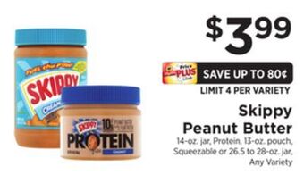 ShopRite Peanut butter offer