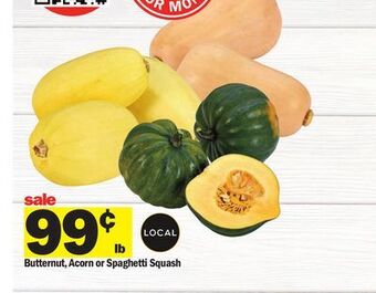 Meijer Butternut, acorn or spaghetti squash offer