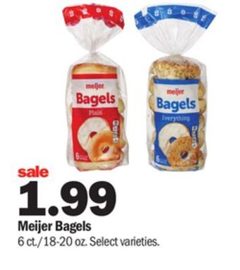 Meijer Meijer bagels offer